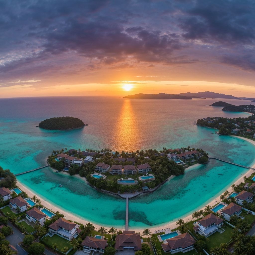 Koh Samui aerial view