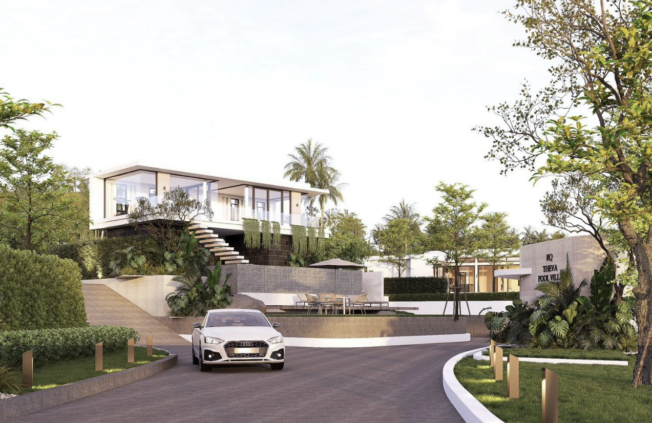 THEVA Horizon Samui - Panoramic sea view villa with infinity pool and Lipa Noi sunset