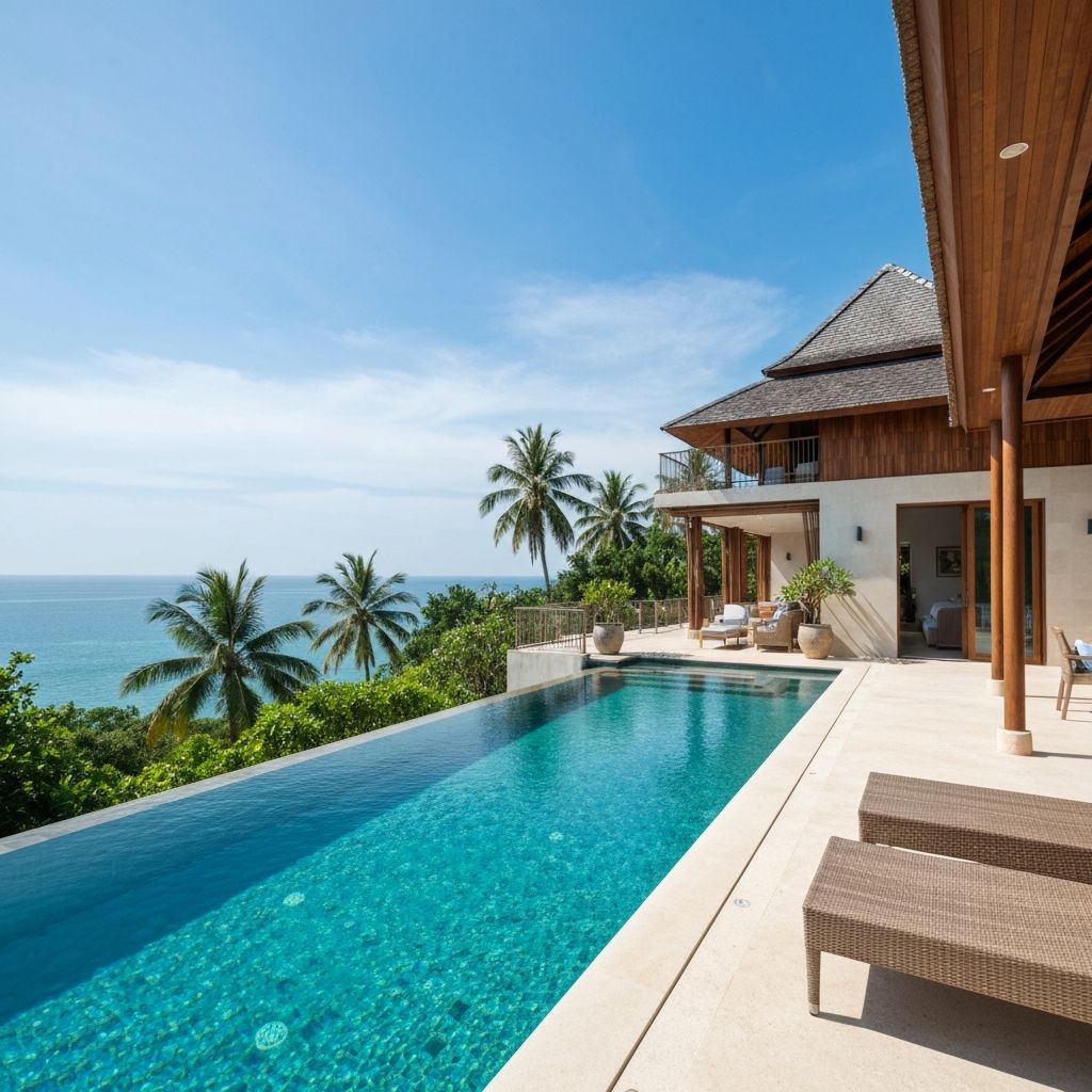 Villa Custom with sea view and infinity pool