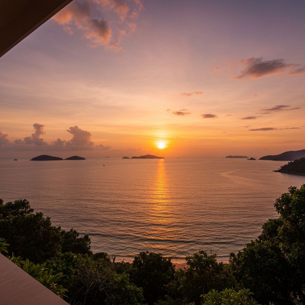 Lipa Noi Sunset View