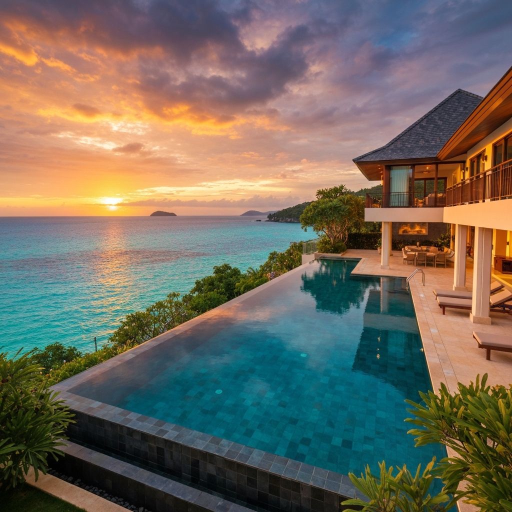 Villa background